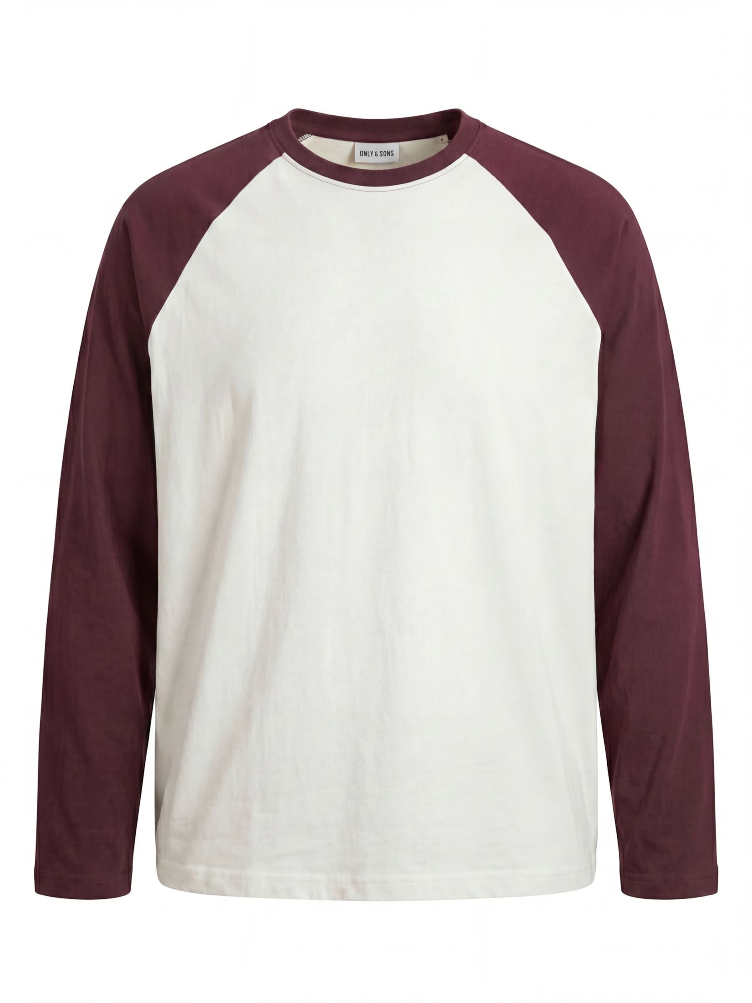 T-Shirt 'ONSHeaton' Only & Sons en blanc : devant