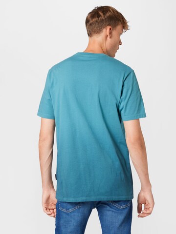T-Shirt 'Fadeaway' Iriedaily en bleu