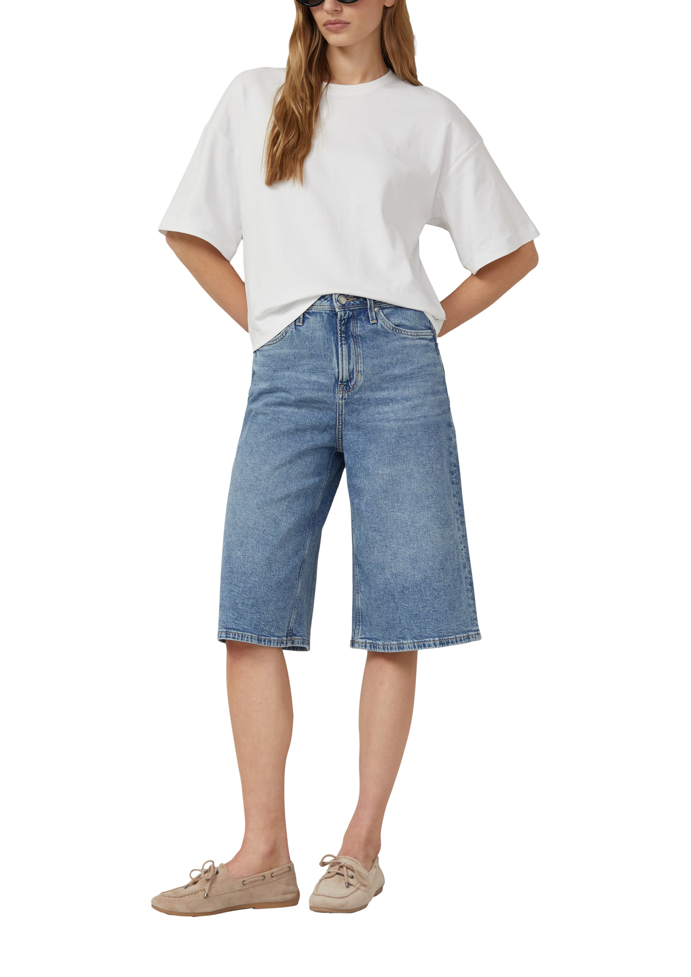 Wide Leg Jean ' SURI ' s.Oliver en bleu