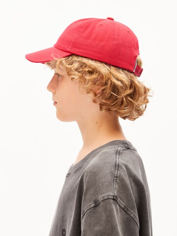 ARMEDANGELS Kinder Kappe YENAAS KIDS in Rot