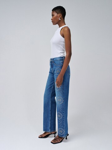 Salsa Jeans Wide leg Jeans 'True' in Blauw