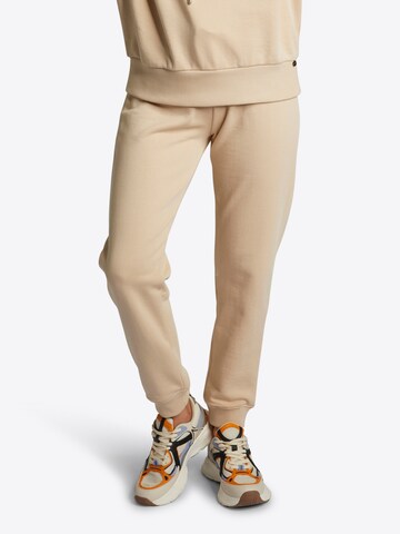 Tapered Pantaloni di Rich & Royal in beige: frontale