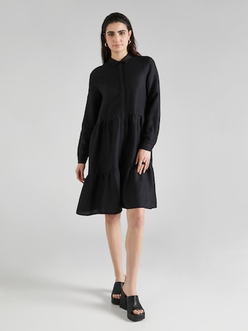 Robe-chemise ESPRIT en noir : devant