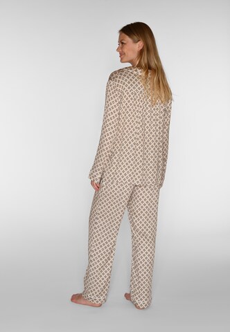 Camicia da notte 'Josephine' di CC DK in beige: dietro
