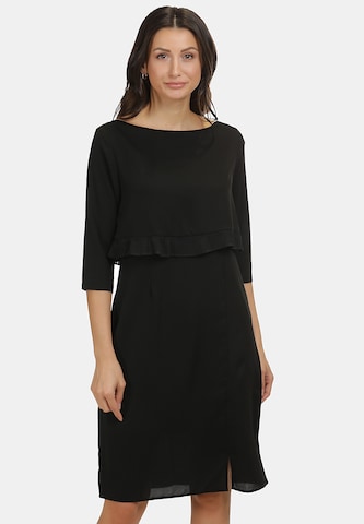 usha WHITE LABEL Dress in Black: front