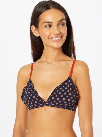 BeckSöndergaard Triangle Bra 'Pistea' in Blue: front