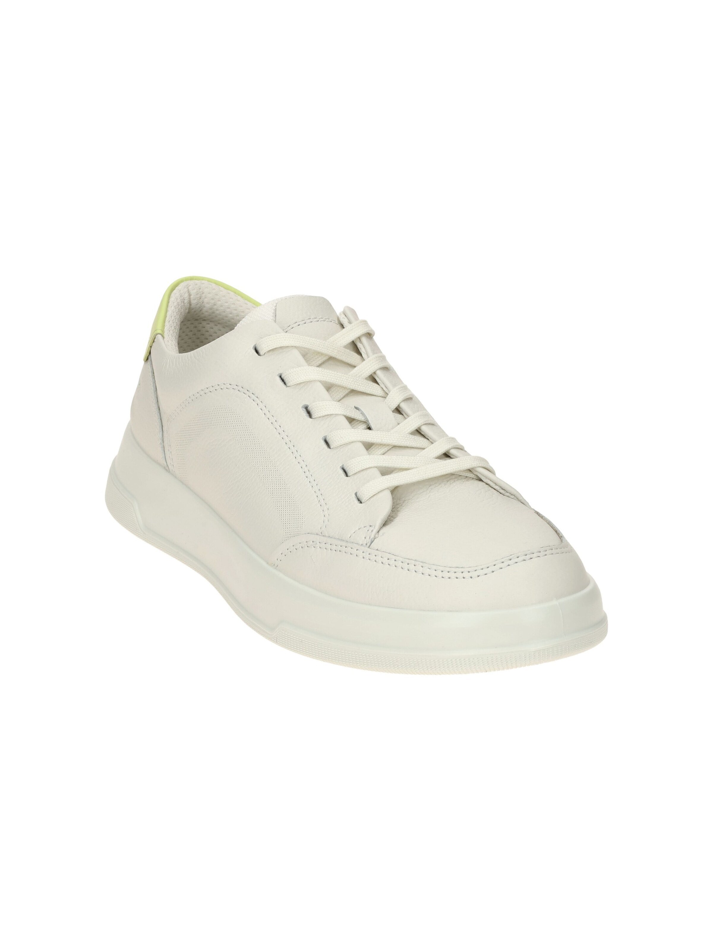 ECCO Platform trainers in White