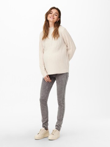 Only Maternity - Jersey en beige