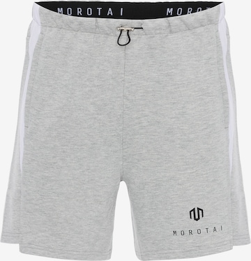 MOROTAI Regular Sportbroek 'Neotech' in Grijs: voorkant