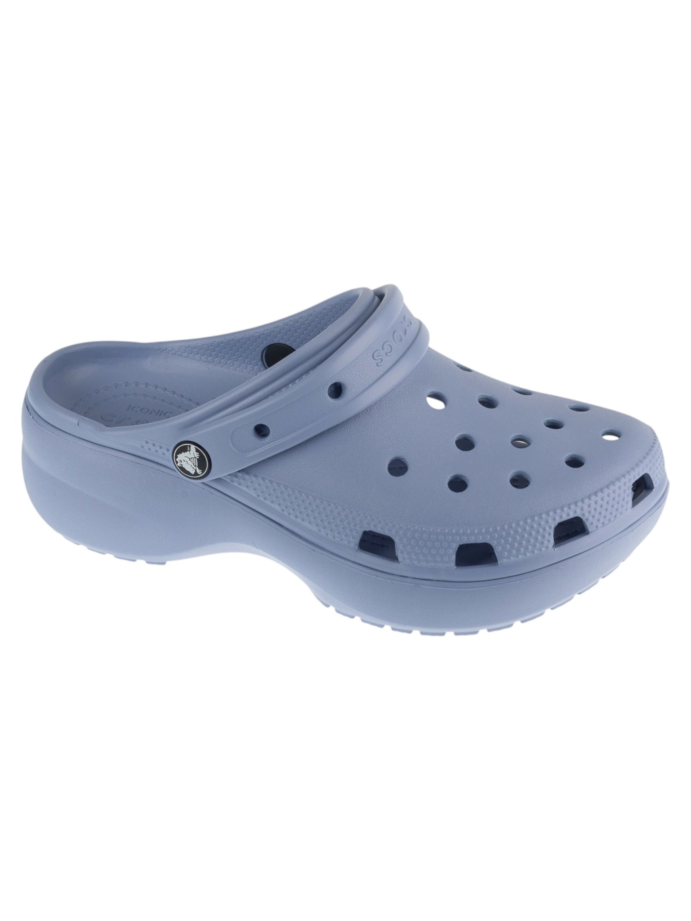 Sabots Crocs en bleu : devant