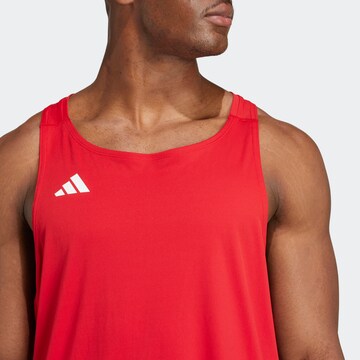ADIDAS PERFORMANCE Sporttop 'Adizero' in Rot