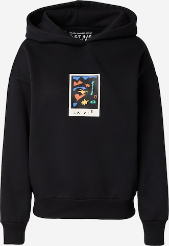 Volcom Sweatshirt 'ARTHUR' in Zwart: voorkant