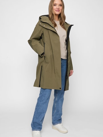 Covered Performance Jacket in Green