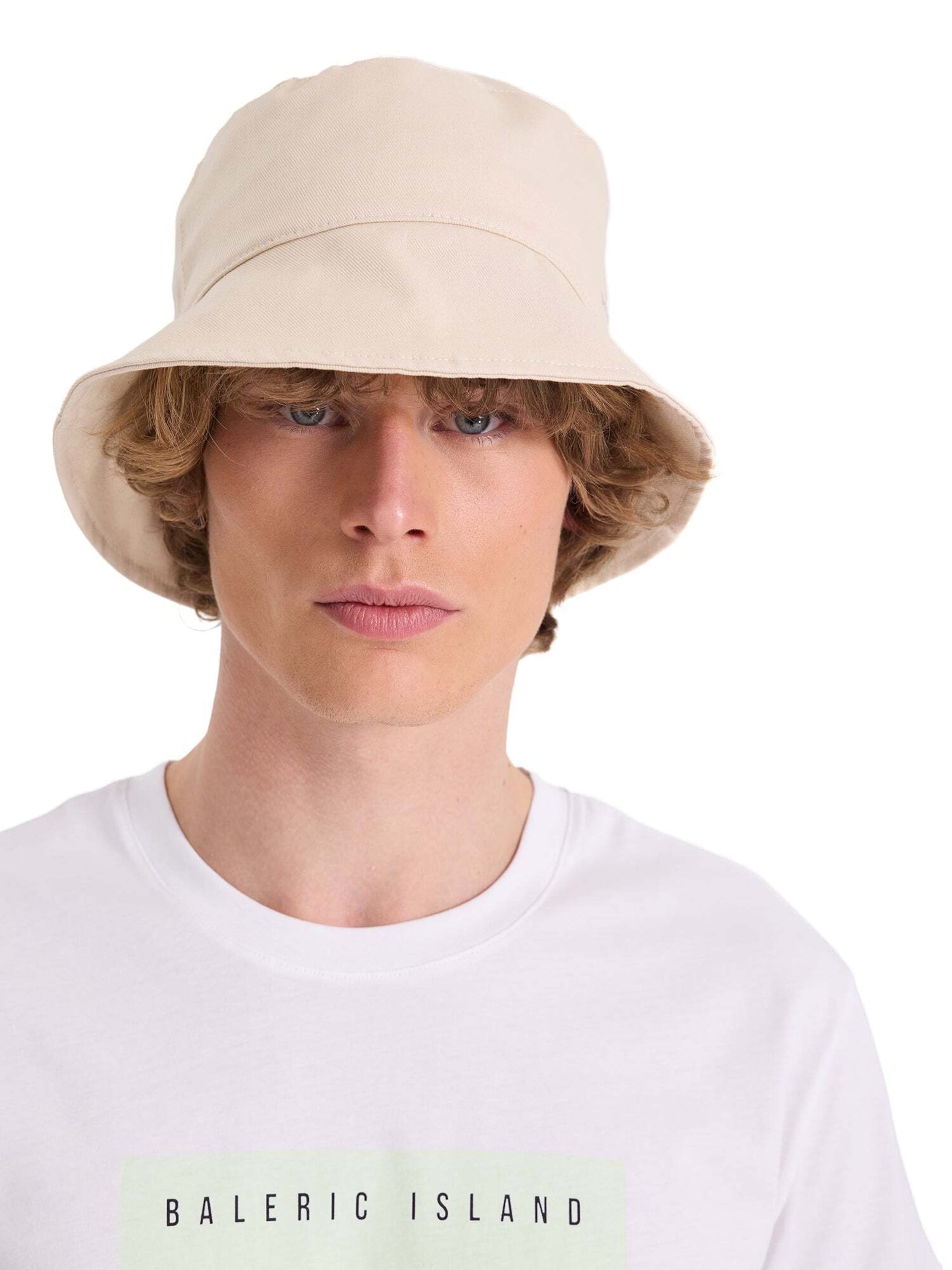 WESTMARK LONDON Hat 'BOBBY BUCKET' i beige: forside
