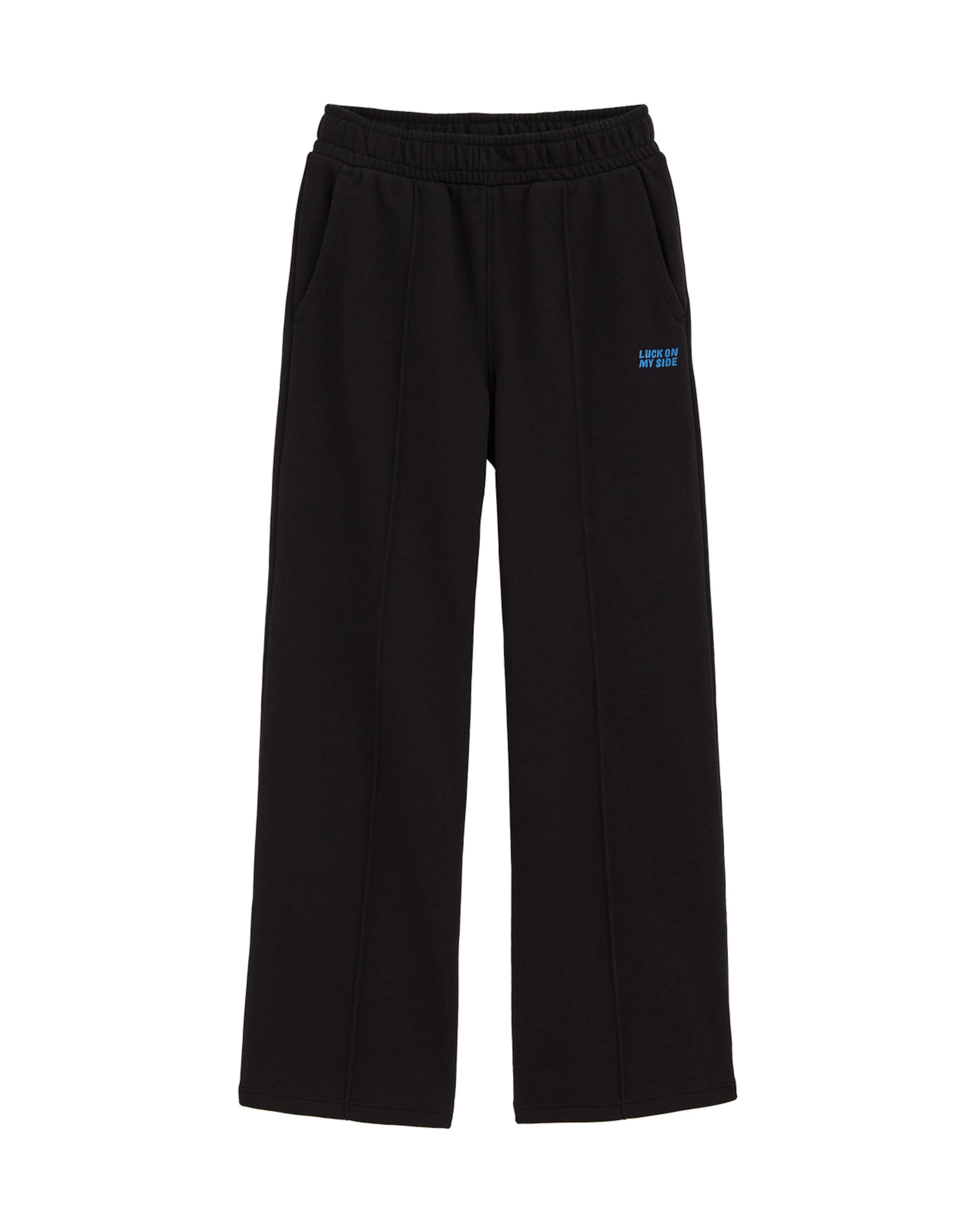 Regular Pantalon WE Fashion en noir : devant