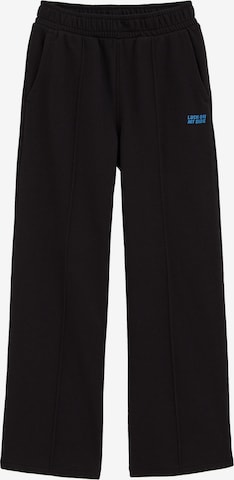 WE Fashion Regular Housut värissä musta: etupuoli