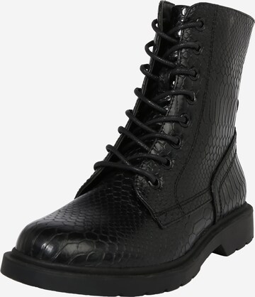 Bottines à lacets 'Levke' ABOUT YOU en noir : devant