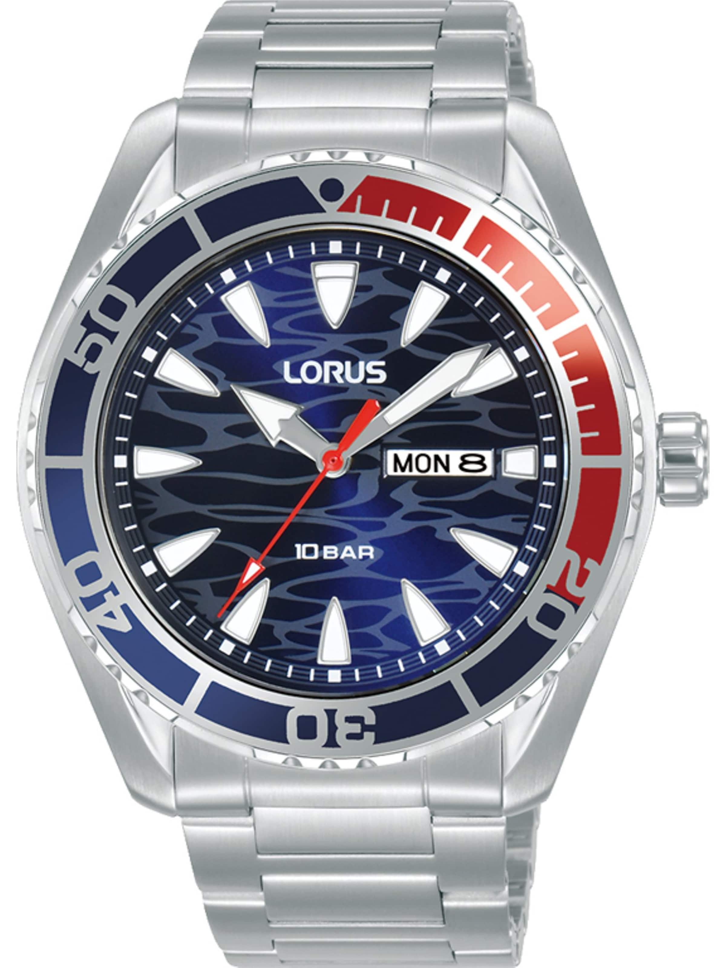 LORUS Uhr in Silber: Vorderseite