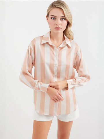 Bigdart - Blusa em bege: frente