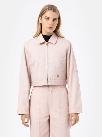 DICKIES Between-season jacket 'Eisenhower' in Pink: front