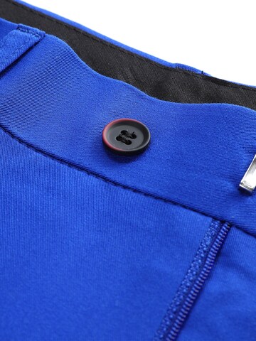 YOUTHUP Slim fit Suit 'Vollbild' in Blue