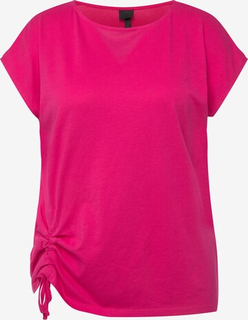 Ulla Popken Shirt in Roze: voorkant