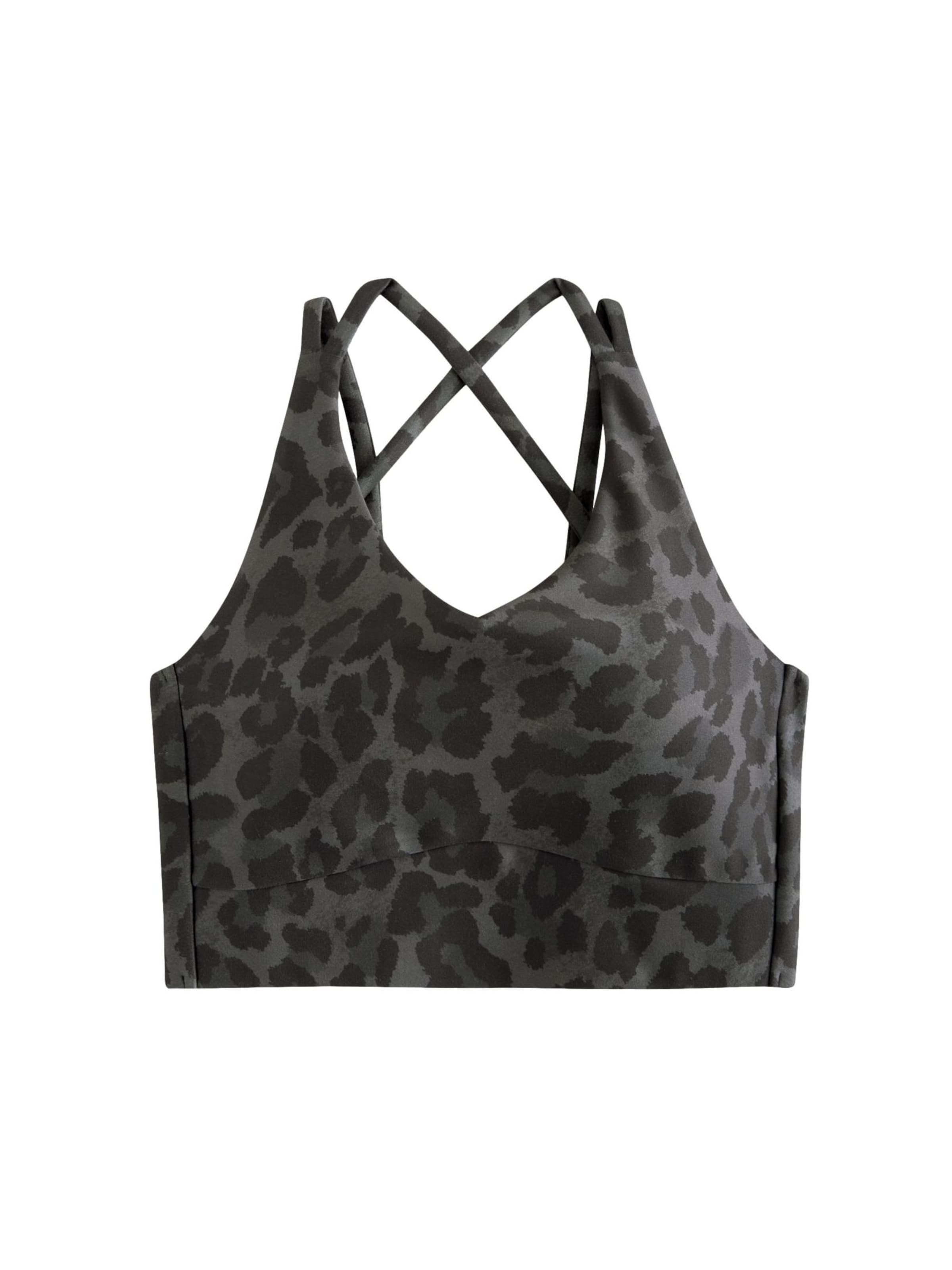 Next Μπουστάκι Αθλητικό σουτιέν σε γκρι: μπροστά