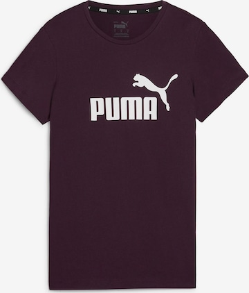 PUMA - Camisa funcionais 'Essential' em roxo: frente