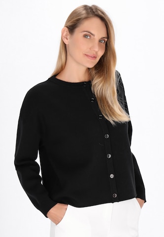 Cardigan usha WHITE LABEL en noir : devant