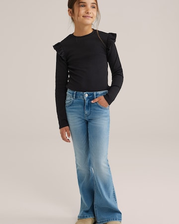 WE Fashion T-shirt i svart