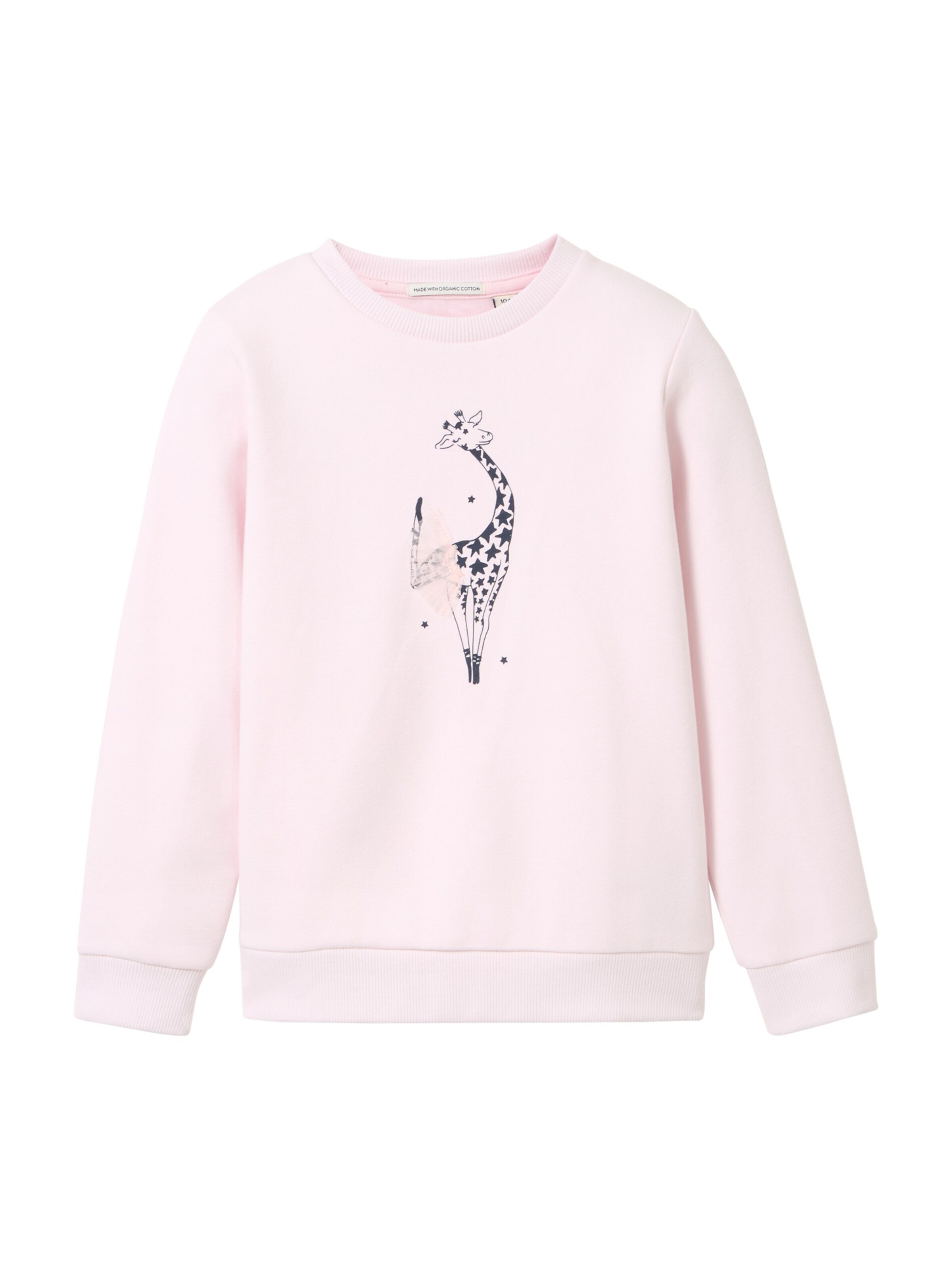 TOM TAILOR Mikina – pink: přední strana