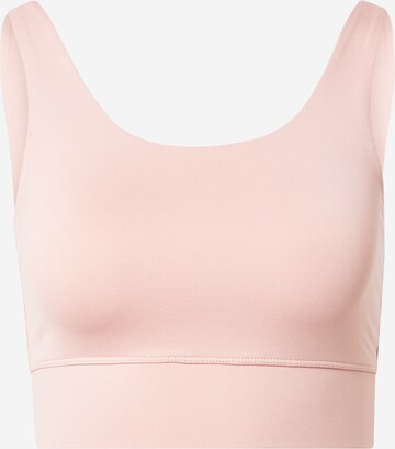 Bustier Soutien-gorge de sport 'Misty' Hey Honey en rose : devant