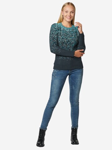 Pull-over KOROSHI en bleu