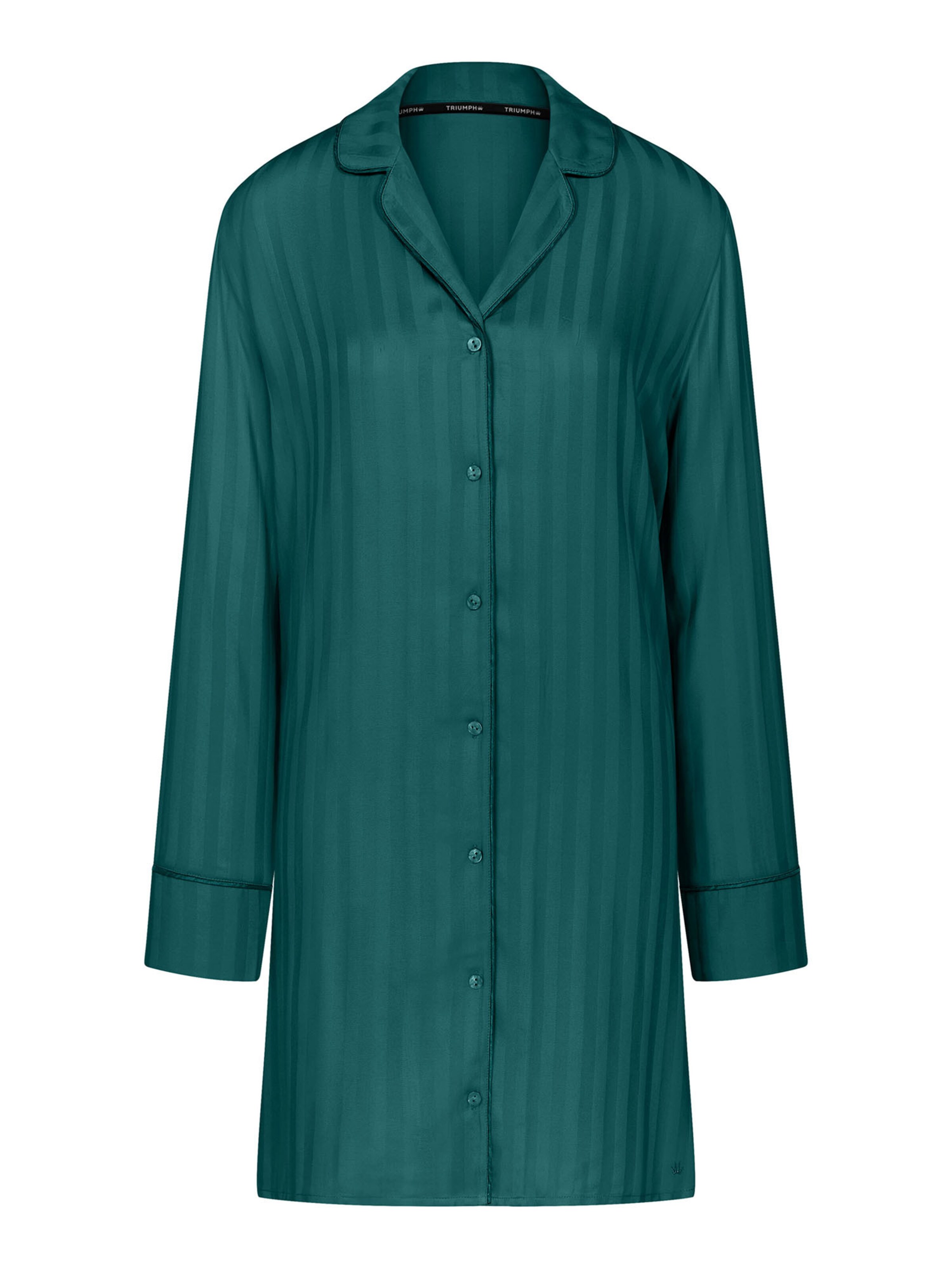 Chemise de nuit ' Red Label Amourette Jacquard ' TRIUMPH en vert : devant