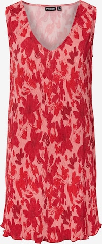 Abito di PIECES in rosso: frontale