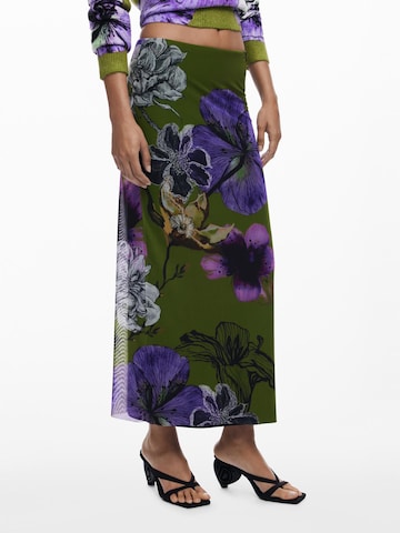Desigual Юбка в Зеленый: спереди