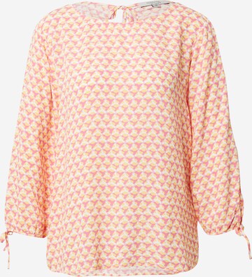 Camicia da donna di comma casual identity in rosa: frontale