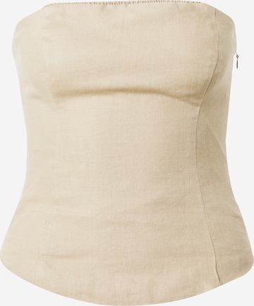 Samsøe Samsøe Top 'Saelynn' in Beige: predná strana