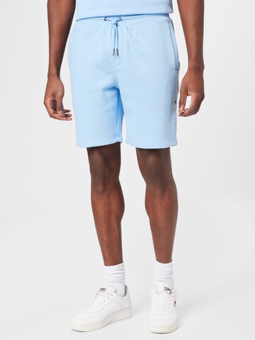 TOMMY HILFIGER Regular Pants in Blue: front