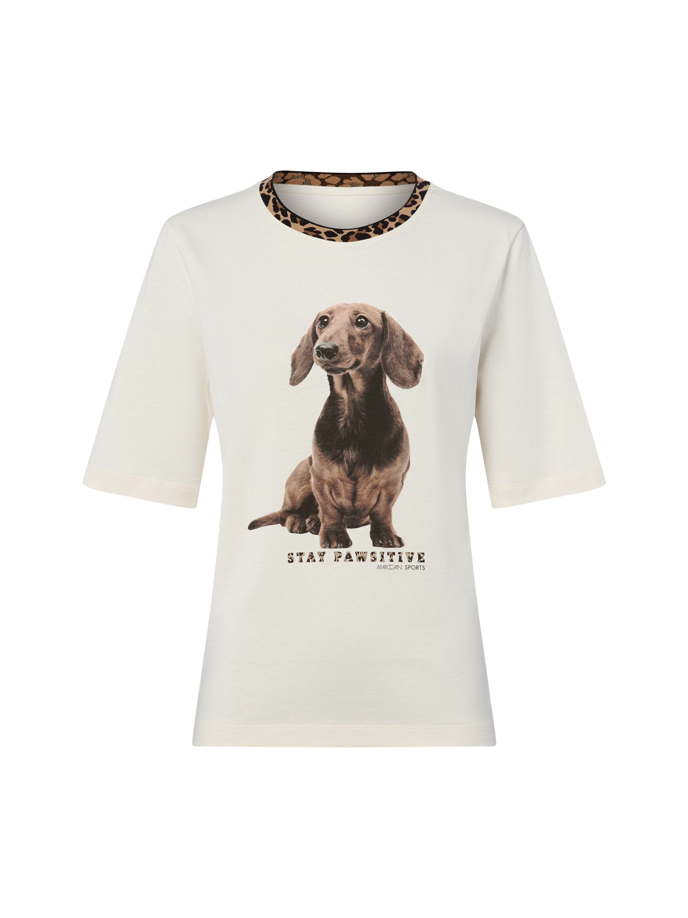 Marc Cain T-Shirt in Beige: Vorderseite