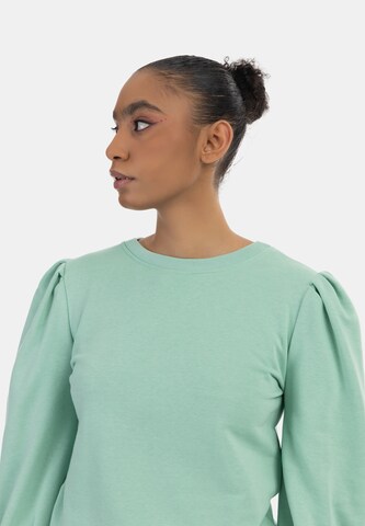 Sweat-shirt MYMO en vert