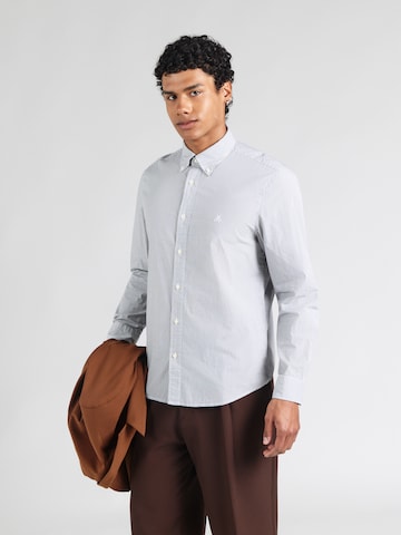 Regular fit Camicia business di Marc O'Polo in grigio: frontale