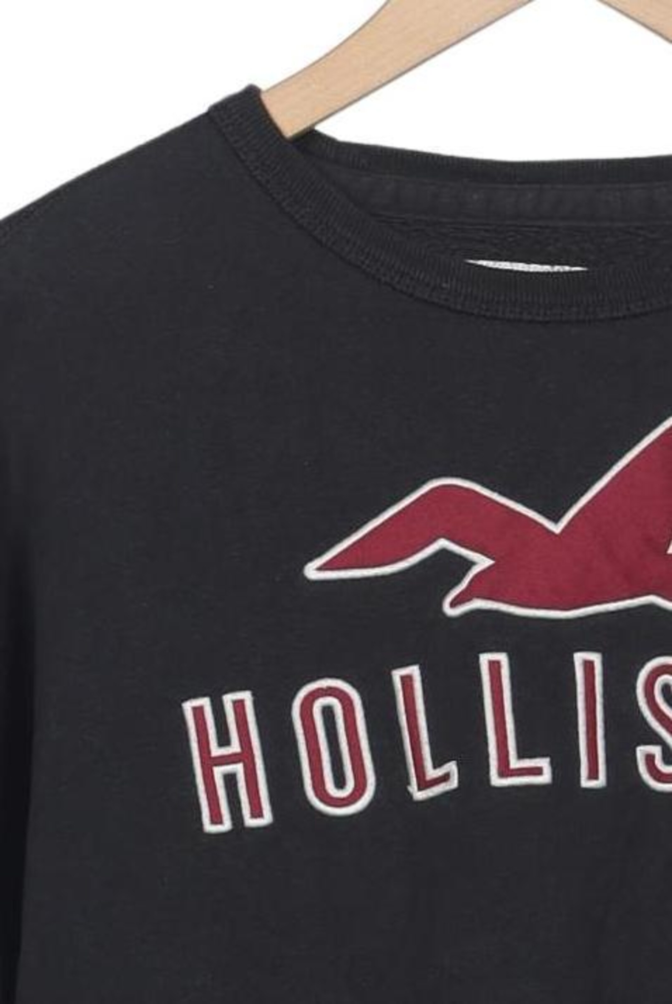 HOLLISTER Sweater M in Schwarz
