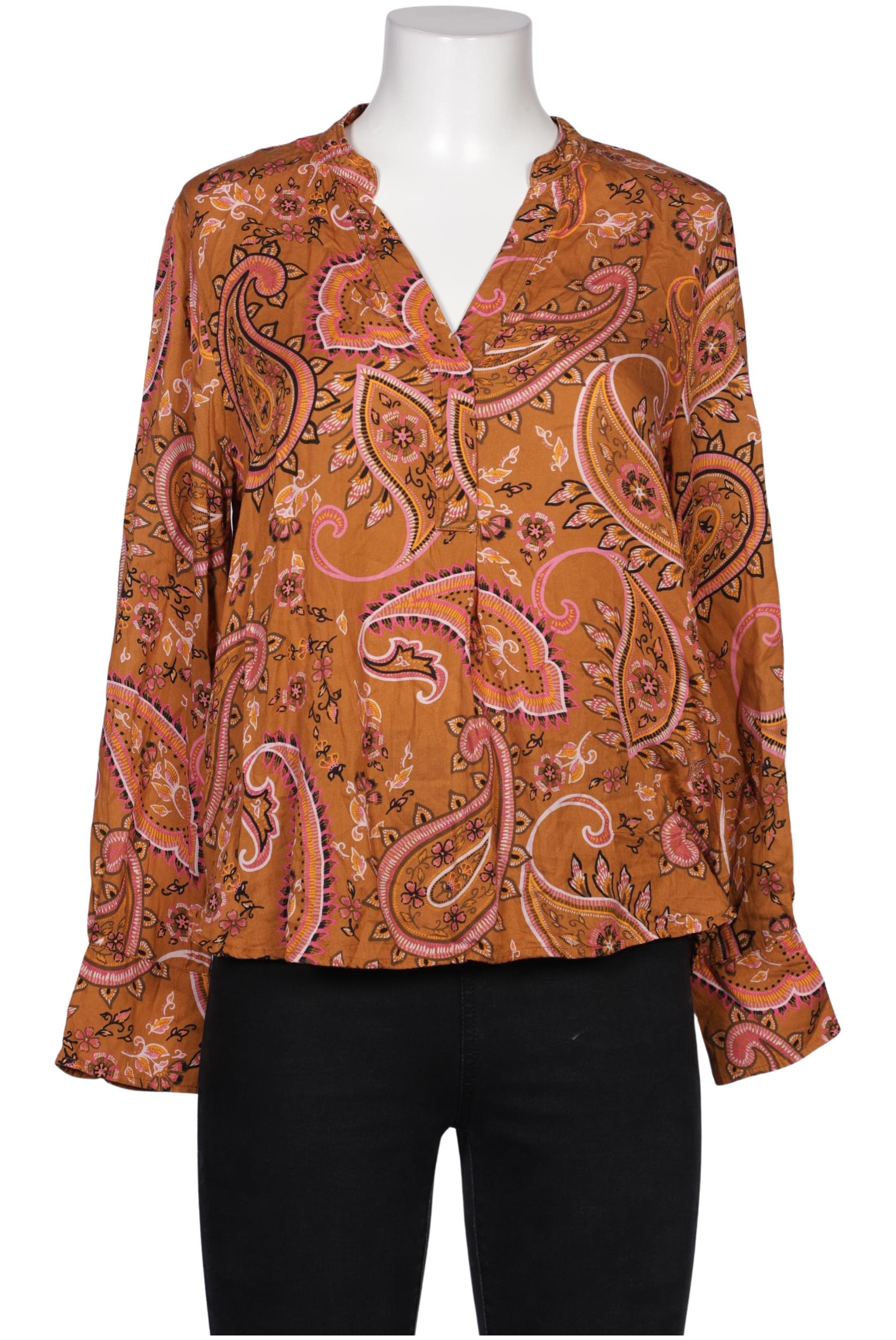 Emily Van Den Bergh Bluse L in Braun: Vorderseite