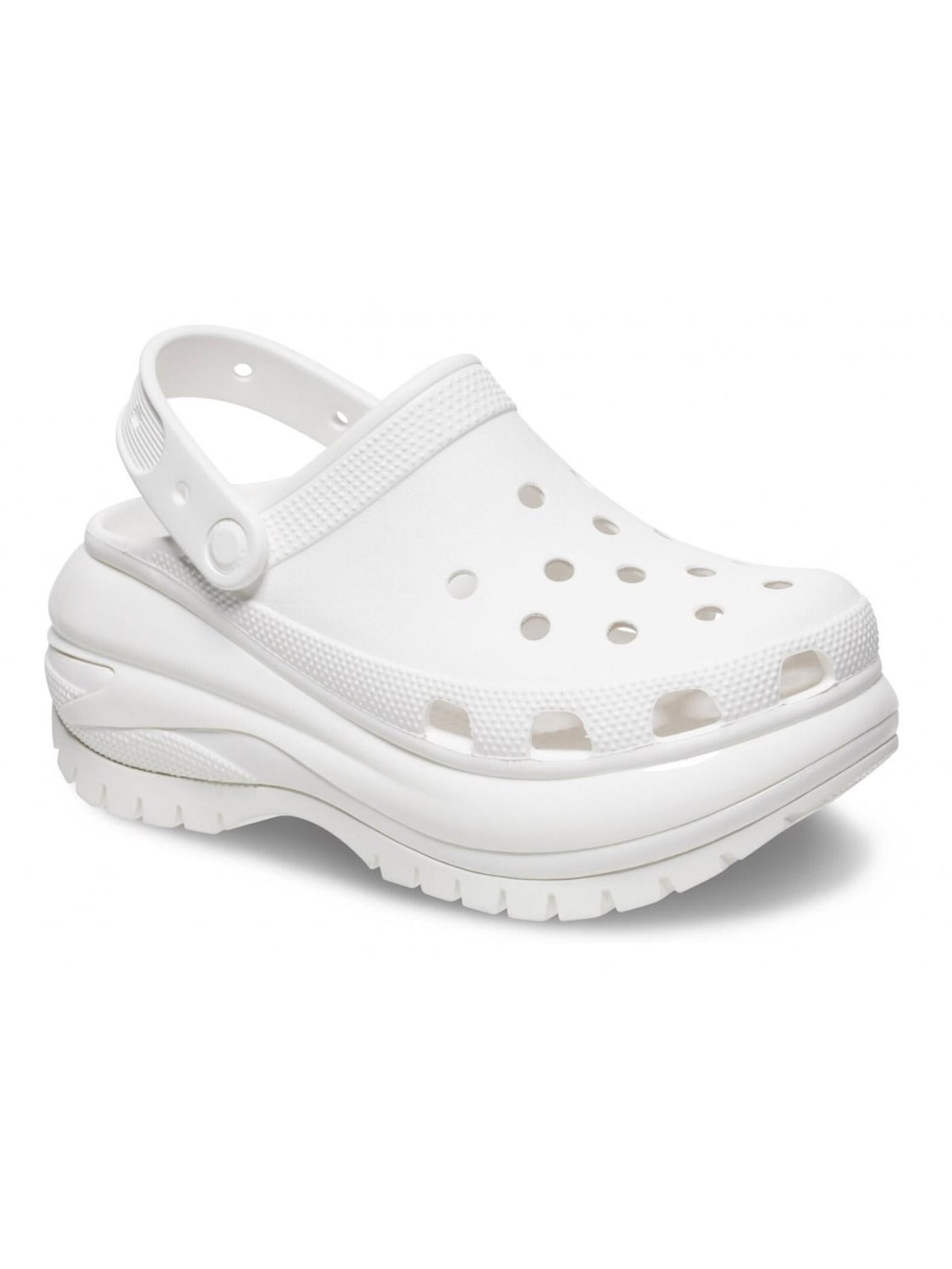 Sabots 'Mega Crush' Crocs en blanc