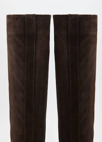 MANGO Boots in Brown