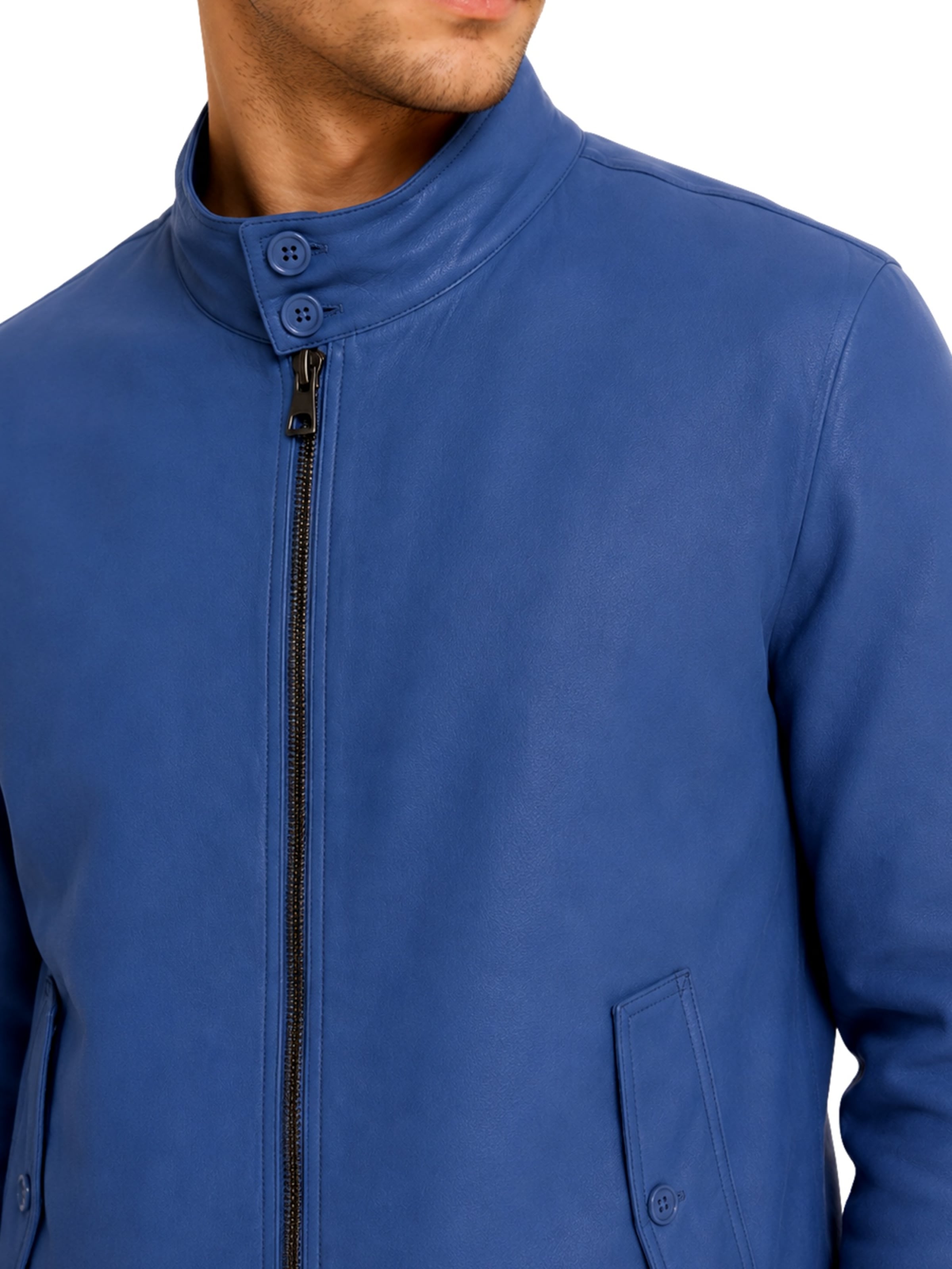 Veste mi-saison 'Harrington' GUESS en bleu