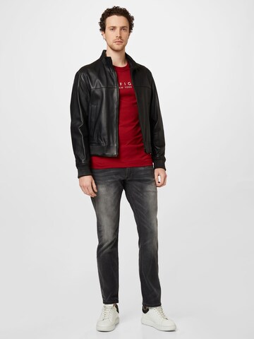 TOMMY HILFIGER T-Shirt 'New York' in Rot