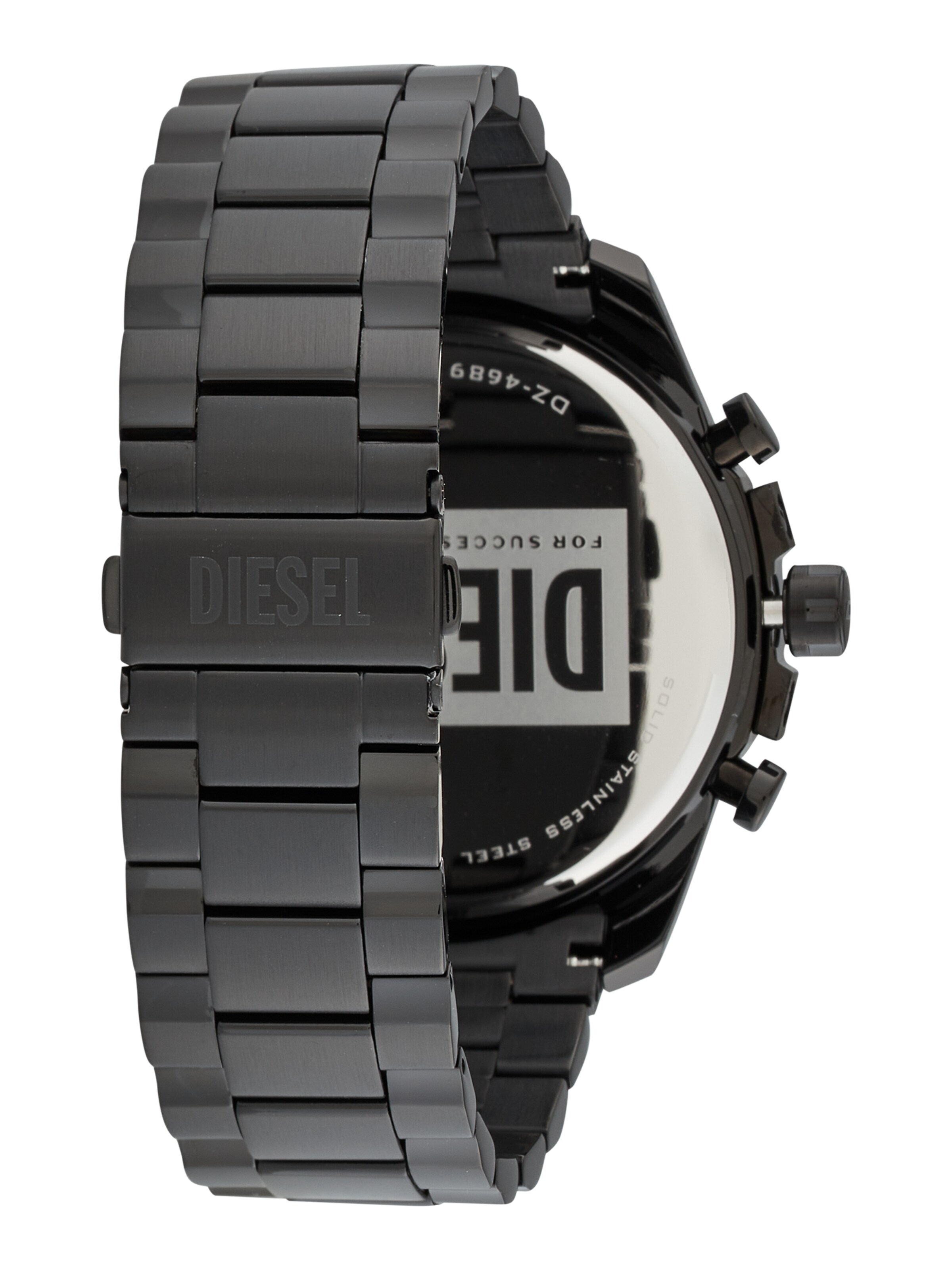 DIESEL Analógové hodinky 'MEGA CHIEF' - Čierna