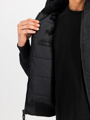 ALPHA INDUSTRIES Between-Season Jacket 'MA-1 ZH' in Black